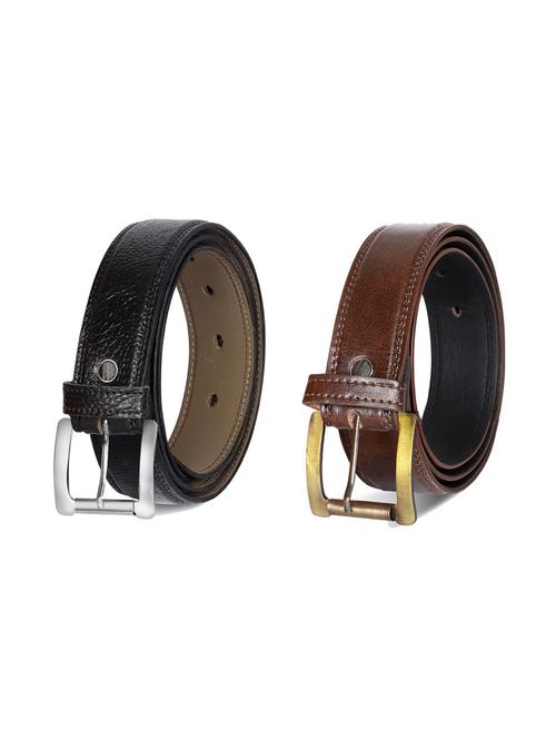 pack of 2 leatherette belt - 19229071 - Very Small Image - 1