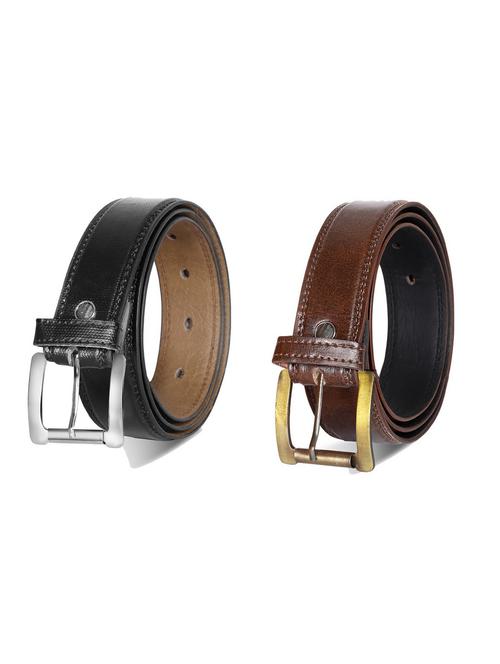 pack of 2 leatherette belt - 19229107 - Very Small Image - 1