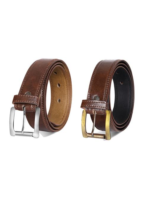 pack of 2 leatherette belt - 19229113 - Very Small Image - 1