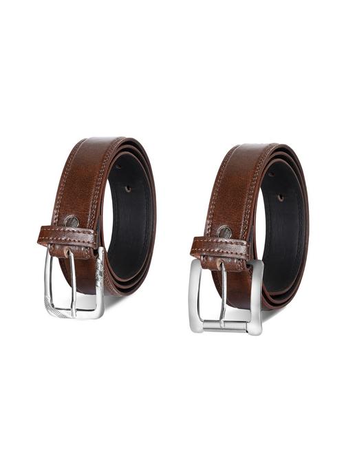 pack of 2 leatherette belts - 19229126 - Very Small Image - 1