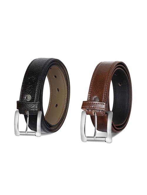 pack of 2 leatherette belts - 19229153 - Very Small Image - 1