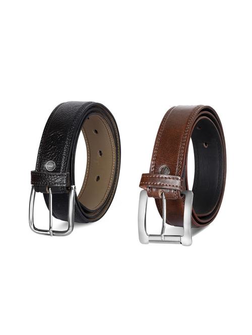 pack of 2 leatherette belts - 19229155 - Very Small Image - 1