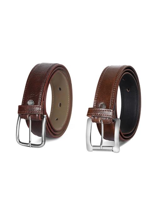 pack of 2 leatherette belts - 19229161 - Very Small Image - 1