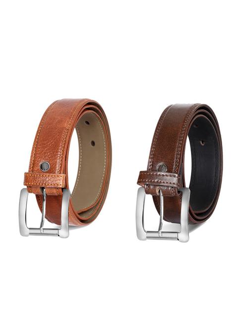 pack of 2 leatherette belts - 19229165 - Very Small Image - 1