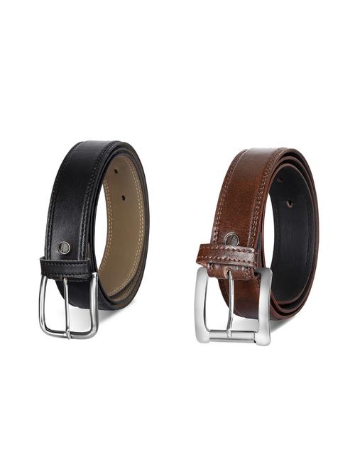 pack of 2 leatherette belts - 19229173 - Very Small Image - 1