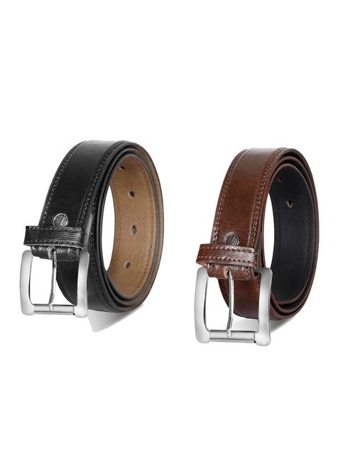 pack of 2 leatherette belts - 19229189 - Very Small Image - 1