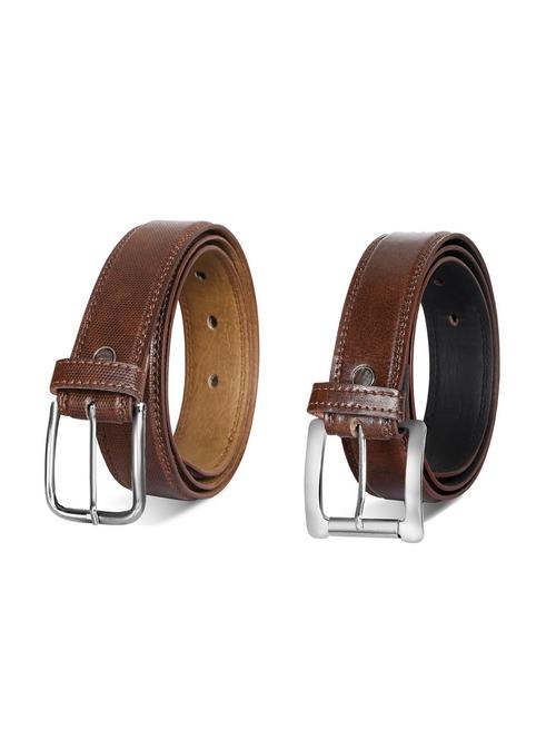pack of 2 leatherette belts - 19229197 - Very Small Image - 1