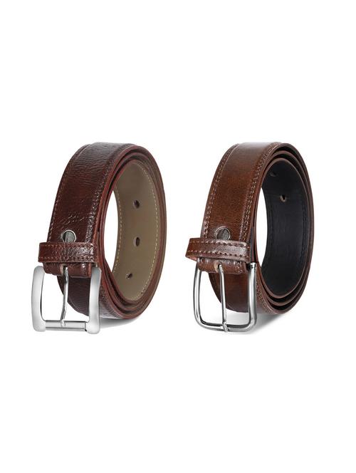 brown leatherette belt - 19229320 - Very Small Image - 1