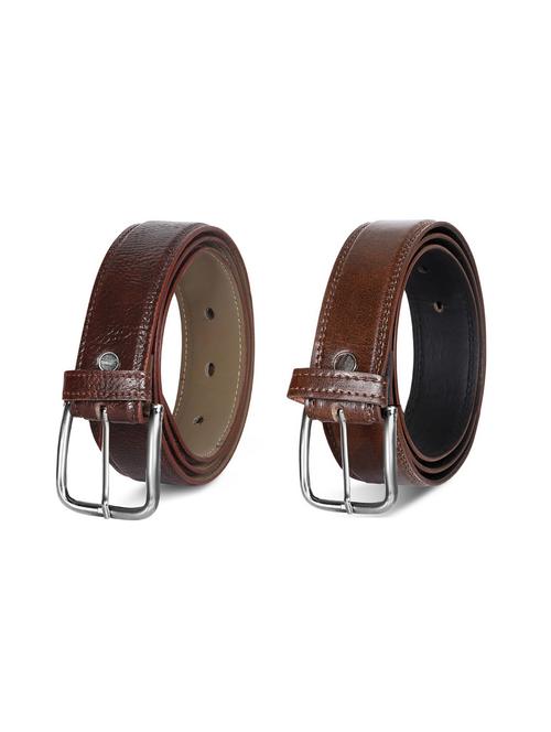 brown leatherette belt - 19229322 - Very Small Image - 1