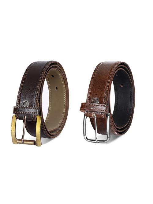 brown leatherette belt - 19229337 - Very Small Image - 1