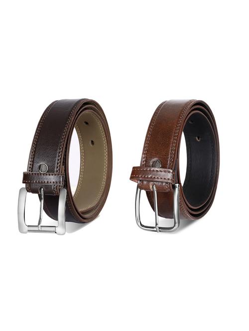 brown leatherette belt - 19229338 - Very Small Image - 1