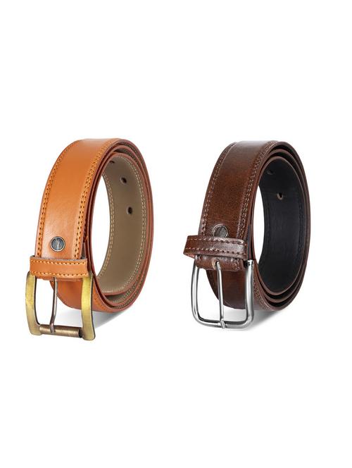 pack off 2 leatherette belt - 19229343 - Very Small Image - 1