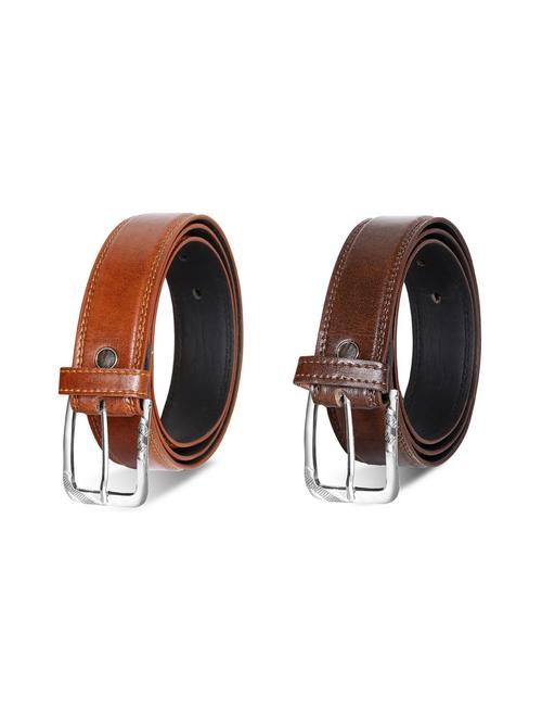 pack off 2 leatherette belt - 19229372 - Very Small Image - 1