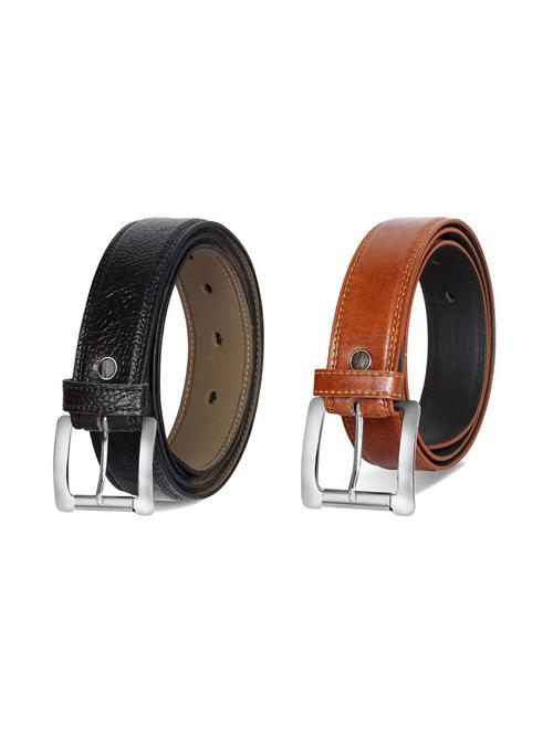 pack of 2 leatherette belts - 19229624 - Very Small Image - 1