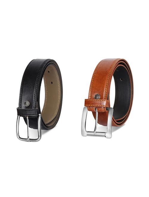 pack of 2 leatherette belts - 19229644 - Very Small Image - 1
