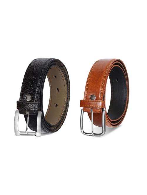 pack of 2 leatherette belt - 19229773 - Very Small Image - 1