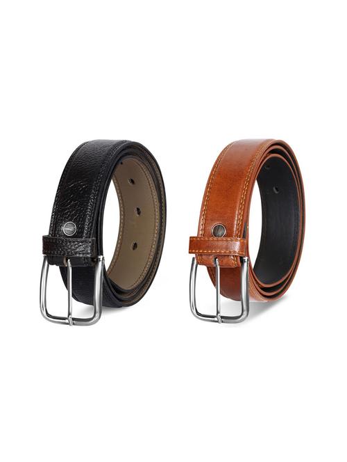 pack of 2 leatherette belt - 19229775 - Very Small Image - 1