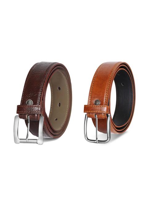 pack of 2 leatherette belt - 19229779 - Very Small Image - 1