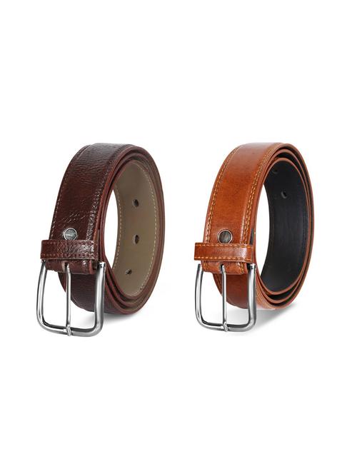 pack of 2 leatherette belt - 19229781 - Very Small Image - 1