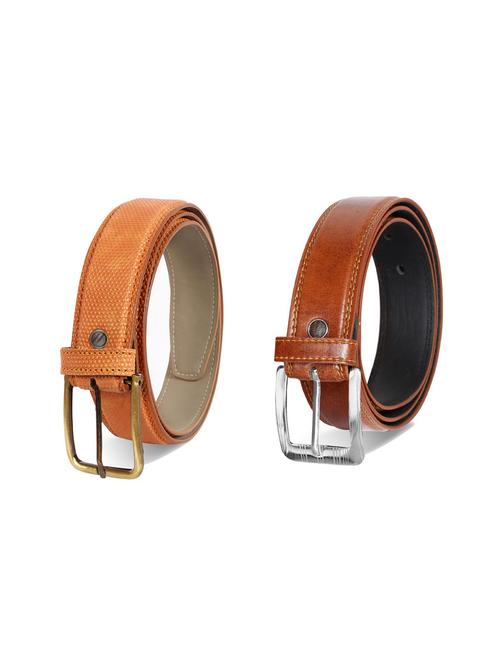 pack of 2 leatherette belt - 19229913 - Very Small Image - 1