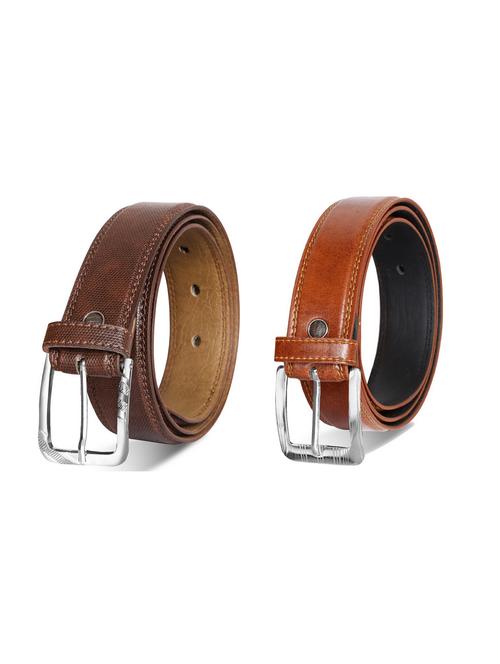 pack of 2 leatherette belt - 19229963 - Very Small Image - 1
