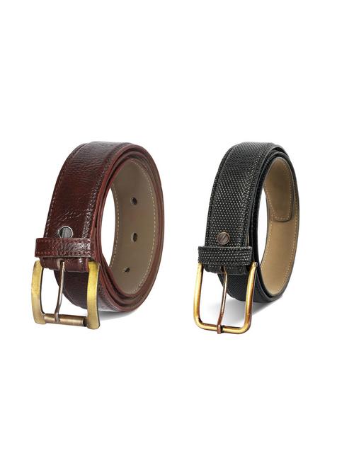 pack of 2 leatherette belt - 19230133 - Very Small Image - 1