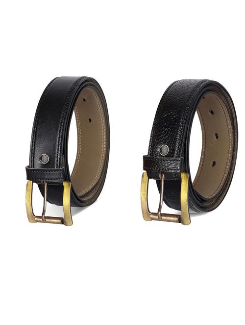 pack of 2 leatherette belts - 19231112 - Very Small Image - 1