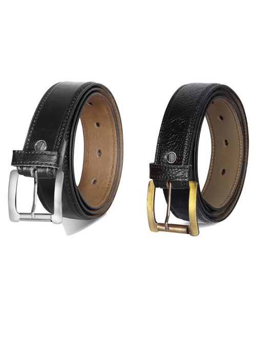 pack of 2 leatherette belts - 19231131 - Very Small Image - 1