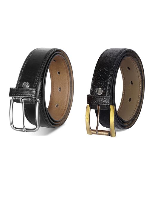 pack of 2 leatherette belts - 19231133 - Very Small Image - 1
