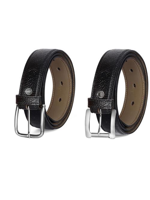 pack of 2 leatherette belts - 19231149 - Very Small Image - 1