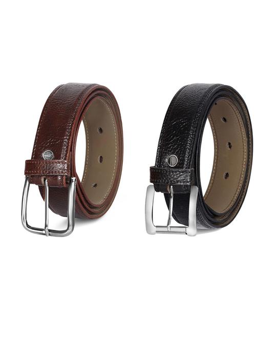 pack of 2 leatherette belts - 19231155 - Very Small Image - 1