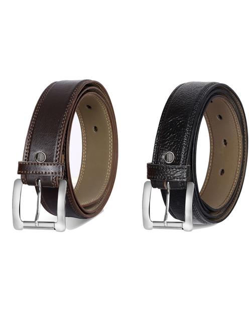 pack of 2 leatherette belts - 19231171 - Very Small Image - 1