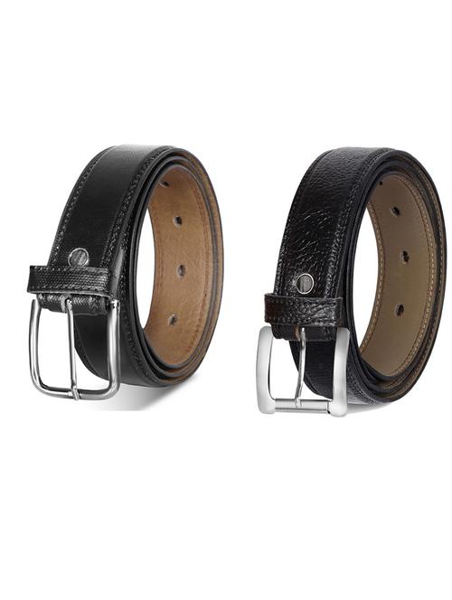 pack of 2 leatherette belts - 19231185 - Very Small Image - 1