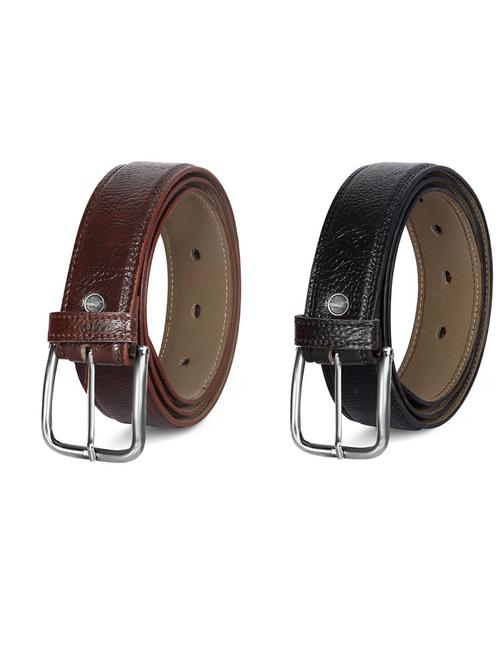 pack of 2 leatherette belts - 19231256 - Very Small Image - 1