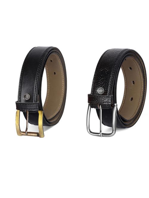 pack of 2 leatherette belts - 19231265 - Very Small Image - 1