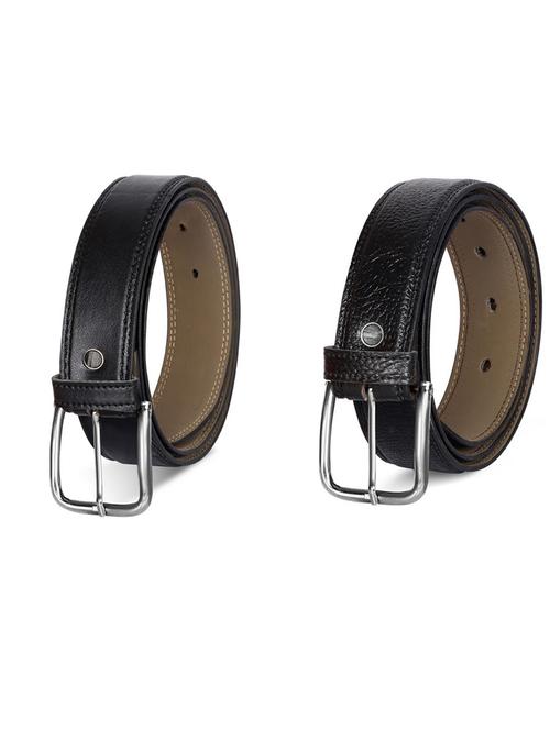 pack of 2 leatherette belts - 19231268 - Very Small Image - 1