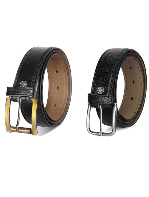 pack of 2 leatherette belts - 19231283 - Very Small Image - 1