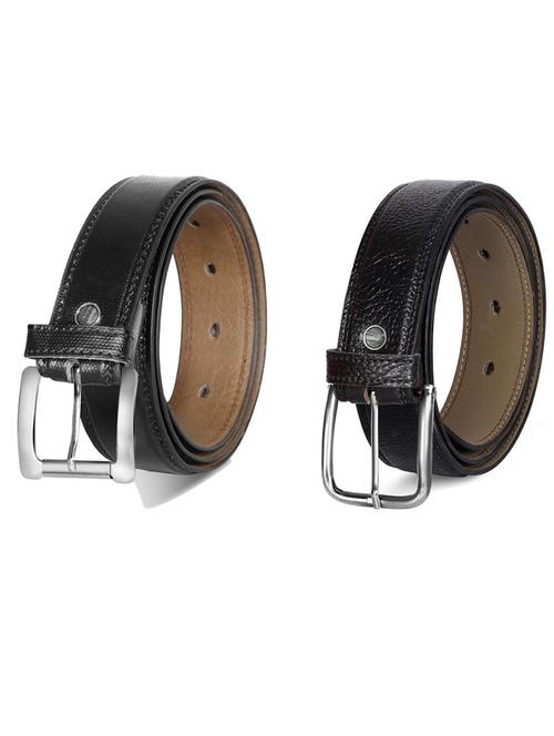 pack of 2 leatherette belts - 19231284 - Very Small Image - 1