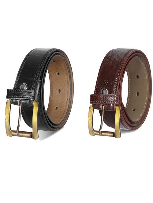 pack of 2 leatherette belts - 19231427 - Very Small Image - 1