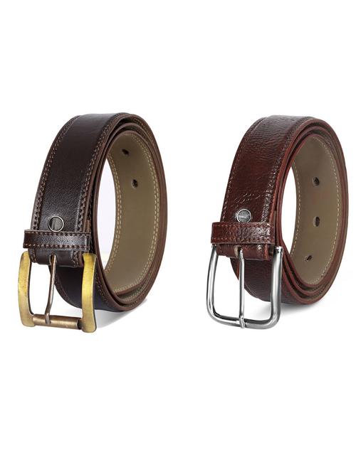 pack of 2 leatherette belt - 19231550 - Very Small Image - 1