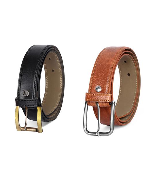 pack of 2 leatherette belt - 19231787 - Very Small Image - 1