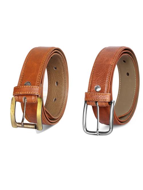 pack of 2 leatherette belt - 19231817 - Very Small Image - 1