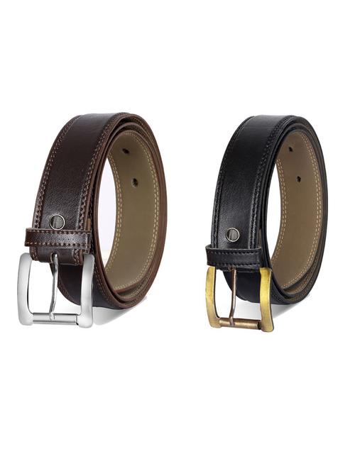 pack of 2 leatherette belt - 19231902 - Very Small Image - 1