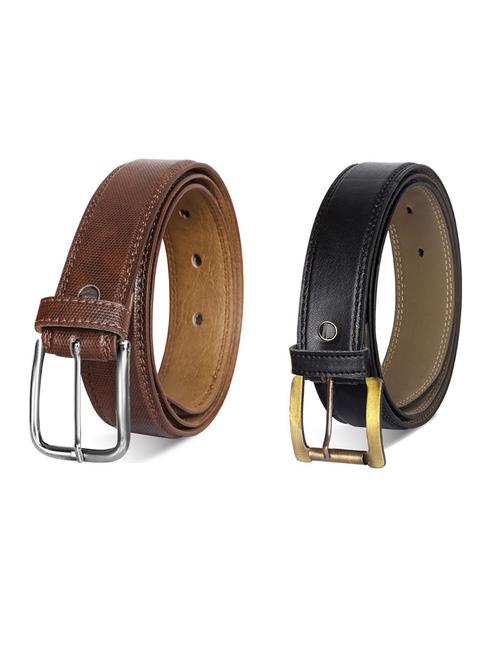 pack of 2 leatherette belt - 19231922 - Very Small Image - 1