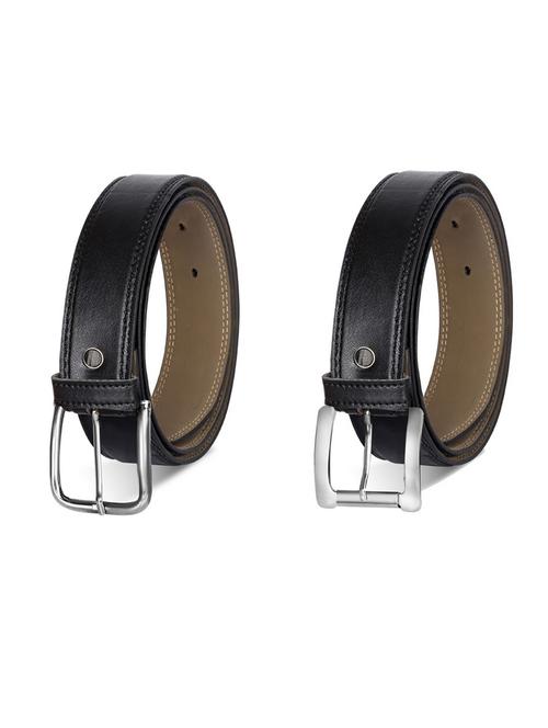 pack of 2 leatherette belt - 19231932 - Very Small Image - 1