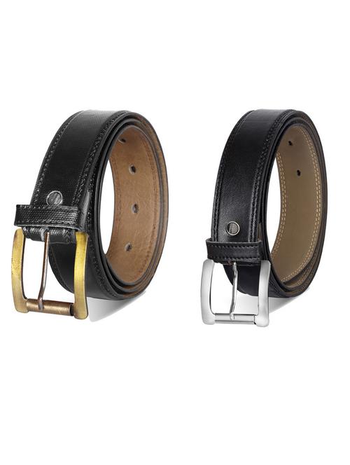 pack of 2 leatherette belt - 19231947 - Very Small Image - 1