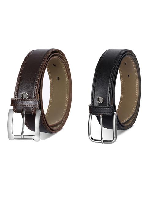 pack of 2 leatherette belt - 19232001 - Very Small Image - 1
