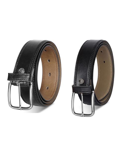 pack of 2 leatherette belt - 19232015 - Very Small Image - 1