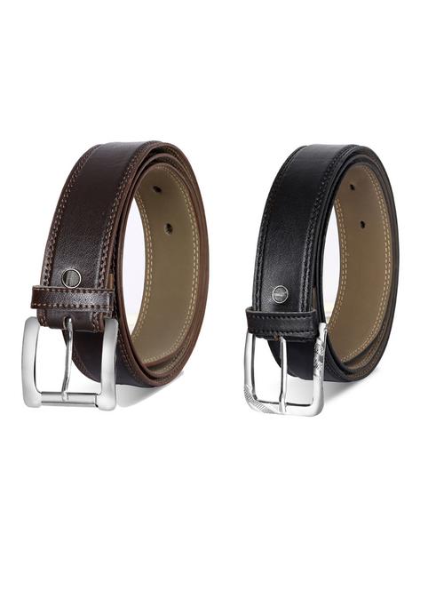 pack of 2 leatherette belt - 19232032 - Very Small Image - 1