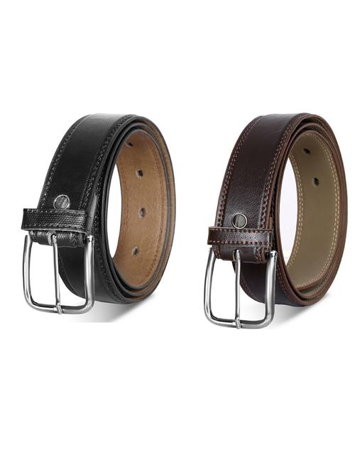 pack of 2 leatherette belt - 19232181 - Very Small Image - 1